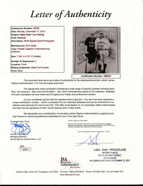Lot Detail Spectacular Babe Ruth And Lou Gehrig Signed Barnstorming Photograph PSA DNA MINT