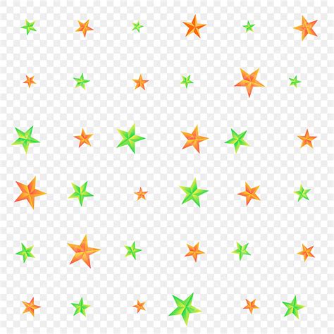 random stars clipart transparent png hd modern colorful star pattern