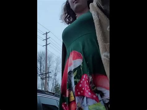 Kinky Femboy Struts The Road In Dress Without Panties XVIDEOS