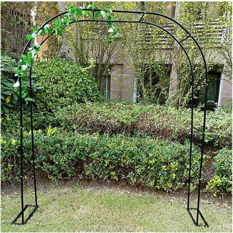 Pergola Con Struttura In Ferro Ad Arco Da Giardino Supporto Per Arco