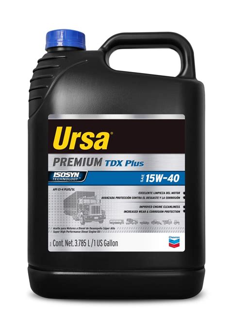 Ursa® Premium Tdx Plus Sae 15w 40 Surtiaceites Espinosa And Cia S En C