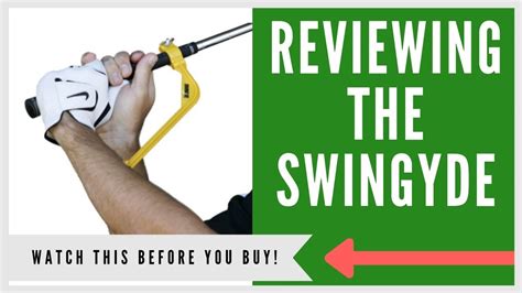 Swingyde Golf Swing Training Aid An Honest Review Youtube