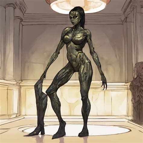 A Naked Sentient Waxworks Temptress Named Fanart