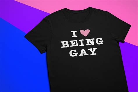 I Love Heart Being Gay Pride Month Lgbtq Stonewall Queer Cute Gay Proud Sissy Trans Riot