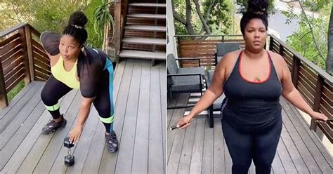 Lizzo Showcases Jaw Dropping Curves In Tiny String Bikini At Her Stunning LA Home HELLO