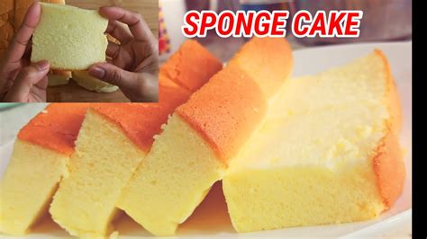 Resep Sponge Cake Lembut Bahan Praktis Dengan 5 Telur Youtube