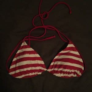Swim Reversible American Flag Triangle Bikini Top Poshmark