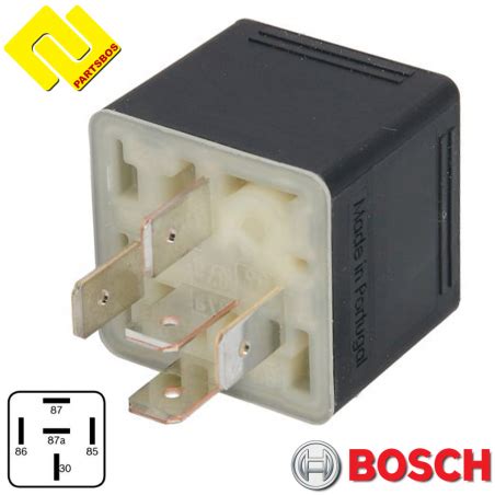 Relay BOSCH 0332209204 Replaces 0332209205 0332204204 0986AH0614