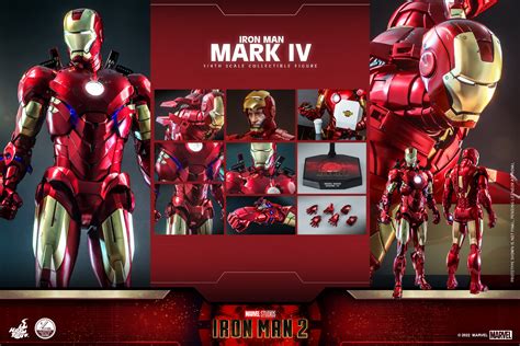Hot Toys Scale Iron Man Mk Iv Gantry The Toyark News