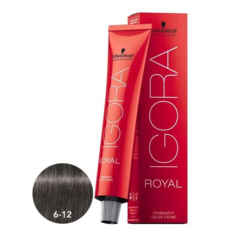 Dumyah Schwarzkopf Igora Royal 6 12 Dark Blonde Cendre Ash 60ml Amman Jordan
