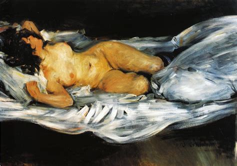 Reclining Nude Painting Lovis Corinth Oil Paintings