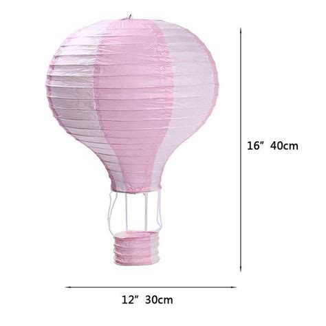 Famgee Inch Hanging Hot Air Balloon Paper Lanterns Set Decoration Birthday Wedding Christmas