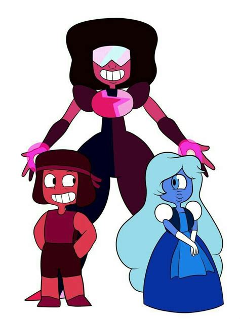 Ruby Garnet Sapphire From Steven Universe Sapphire Steven Universe