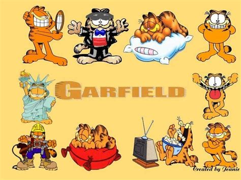 Pin on Cartoons: Garfield the Cat