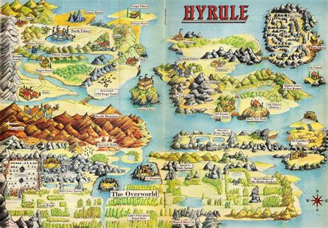 Original Legend Of Zelda Map Maps For You