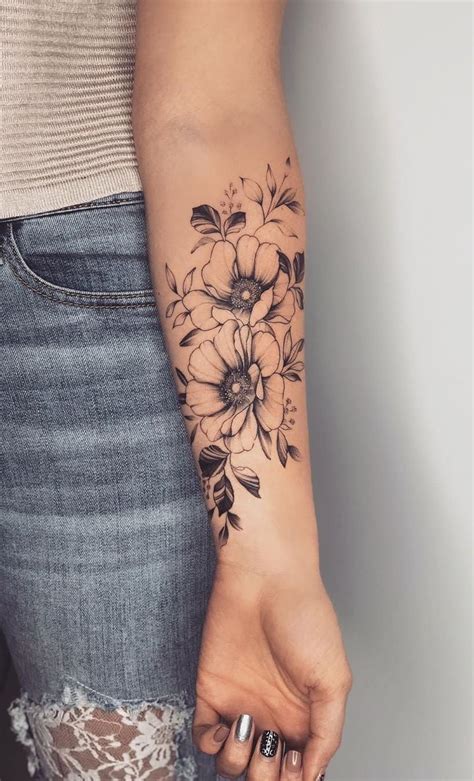 Female Tattoo Flowers Delicate Arm Delicate Arm Tattoos For Woman