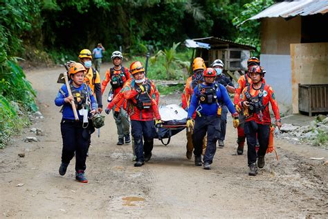 Le bilan du glissement de terrain de Davao de Oro s élève à 54 morts