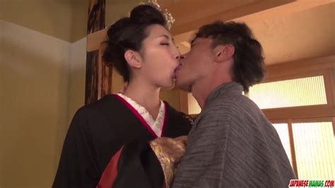 Milf Takes Down Her Kimono For A Big Dick Free Hd Porn F Xhamster