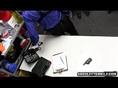 Xwife Karen Is A Milf Bitch That Gets Caught By Tough Mall Cop Jack Vegas For Stealing Some