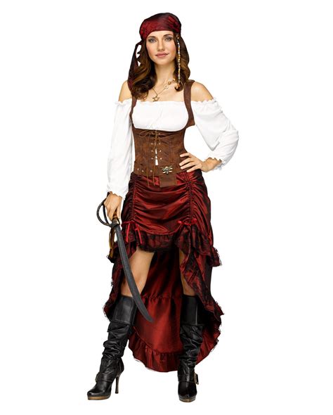 Sexy Piratenbraut Kostüm als Karneval Verkleidung Horror Shop