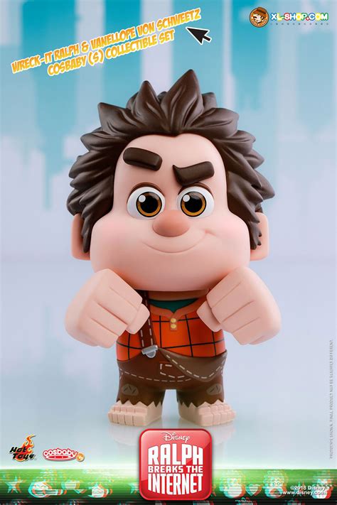 Hot Toys Cosb Ralph Breaks The Internet Wreck It Ralph Vanellope Von Schweetz Cosbaby