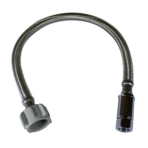 WATERLINE PRODUCTS 3/8" Compression x 7/8 BC Nut x 12" Flood Protect