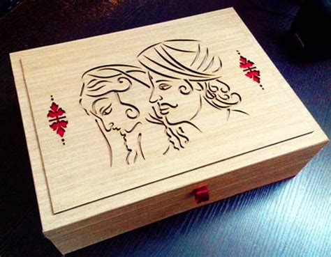 Laser Cutting Wedding Card Box Buy Laser Cutting Wedding Card Box In Delhi