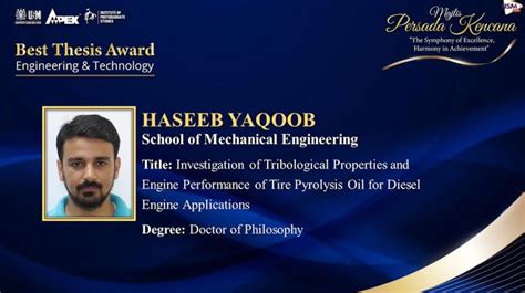 haseeb yaqoob  linkedin alhumdulillah    phd thesis award