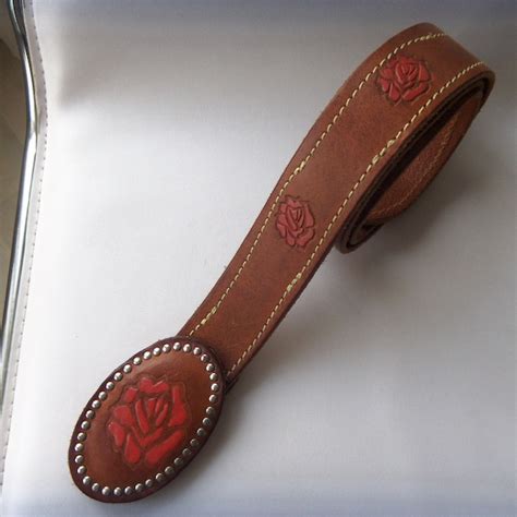 Tooled Leather Tattoo Etsy