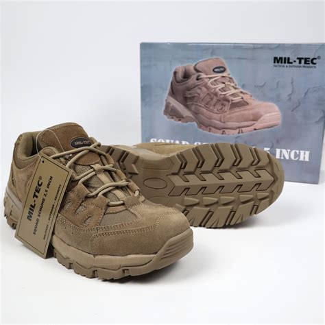 Прочные Тактические Кроссовки Mil-Tec SQUAD 2.5 Coyot Brown Весна Лето ...
