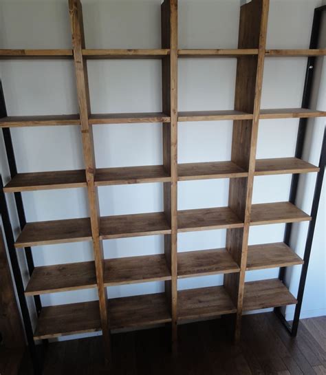 Открытый книжный шкаф своими руками - 80 фото