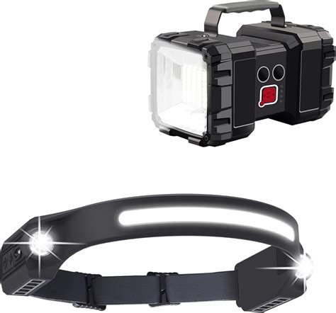 AlpsWolf Bundle 2 Items Rechargeable Headlamps And Rechargeable