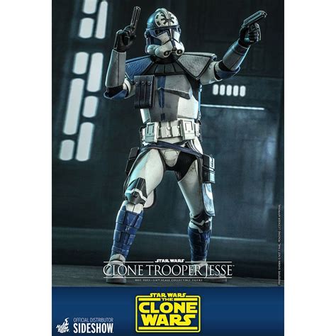 Hot Toys Star Wars Clone Trooper Jesse The Clone Wars 1 6 Figurine