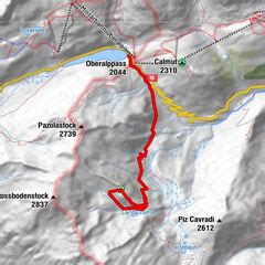 5 Hütten Panora BERGFEX Randonnée pédestre Itinéraire Suisse