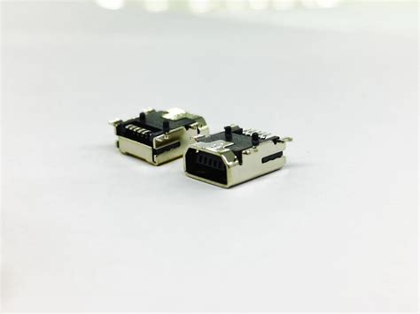 Mini Usb Connector P Female B Type Smt Connector China Mini Usb And