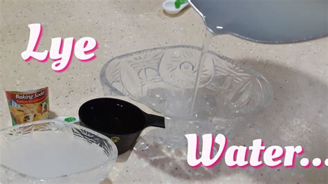 How To Make Lye Waterdiy Lye Waterjaria Tv Youtube