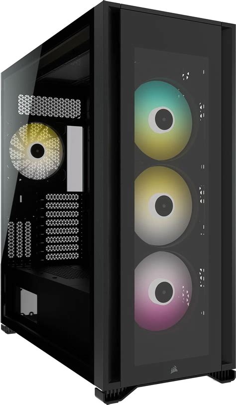 Amazon In Buy Corsair Crystal X Rgb Mid Tower Case Rgb Fans