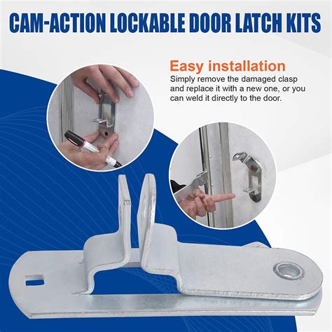 Snapklik.com : Fuoequl Cargo Trailer Door Hasp Trailer Door & Ramp