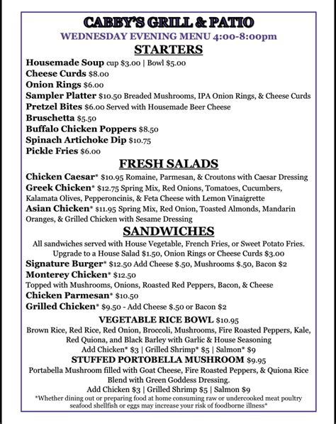 Cabby's Grill & Patio added a new... - Cabby's Grill & Patio