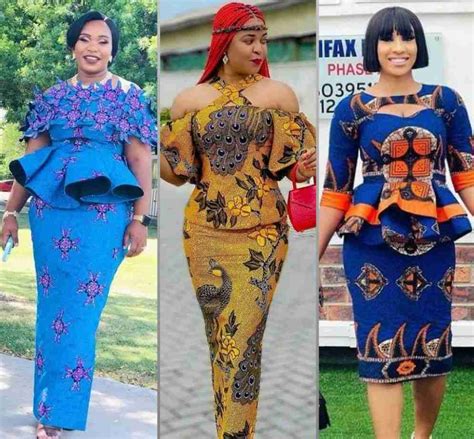 Ankara Skirt And Blouse Styles For Plus Size Ladies Dresses Images