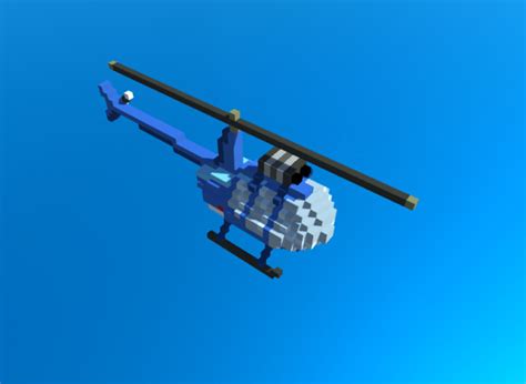 Simple Voxel Helicopters Pack