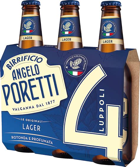 Birrificio Angelo Poretti Originale 4 Luppoli 3 X 330ml Amazonit