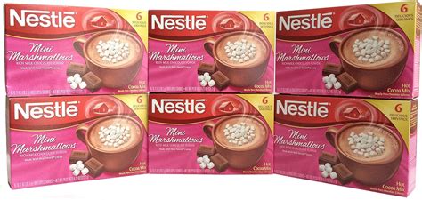 Nestle Mini Marshmallows Hot Cocoa Mix Ounce Pack Of Amazon Au Pantry Food Drinks