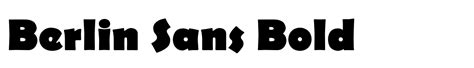 Berlin Sans Font Webfont And Desktop Myfonts