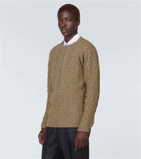 Aran wool-blend sweater in beige - Our Legacy | Mytheresa