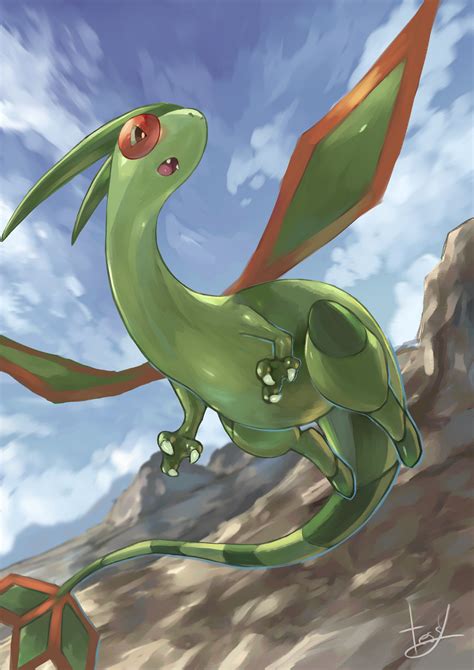 Flygon Pokemon Drawn By Tesshii Riza4828 Danbooru