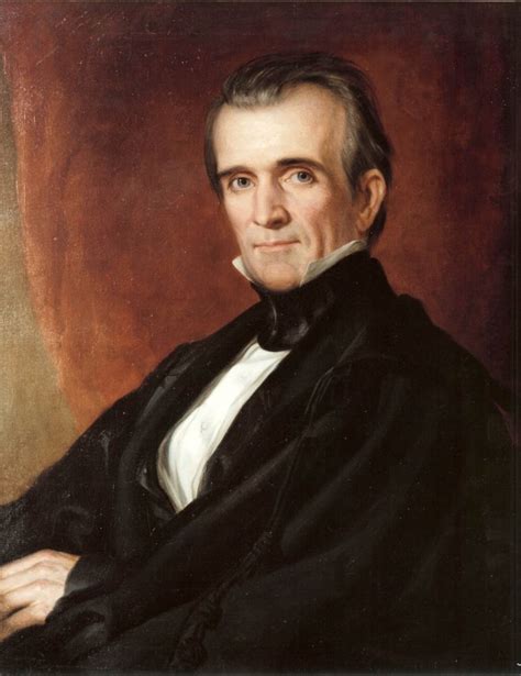 Portrait of President James K. Polk – Civil War Shades