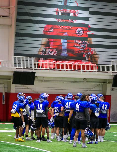 PHOTO GALLERY: UNK Football uses Husker practice facility for Mineral
