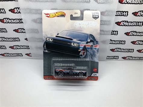 2020 Hot Wheels 18 Dodge Challenger SRT Demon Car Culture Power Trip