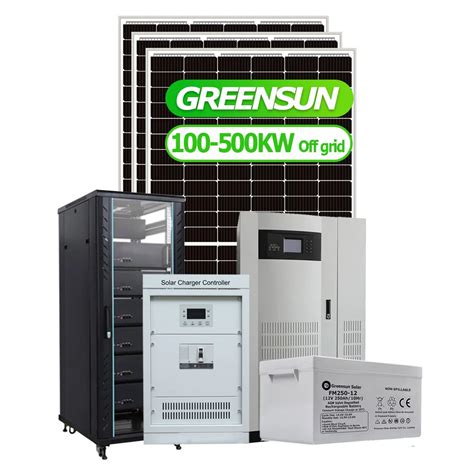 Greensun 100kw 200kw 500kw Power Inverter Panels Pv Combiner Off Grid